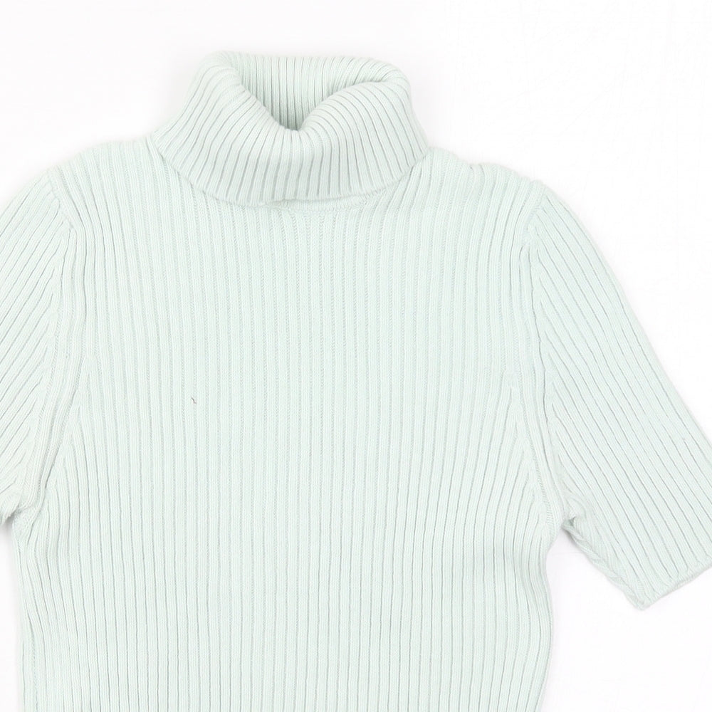 Marks and Spencer Womens Green  Knit Pullover Jumper Size 10