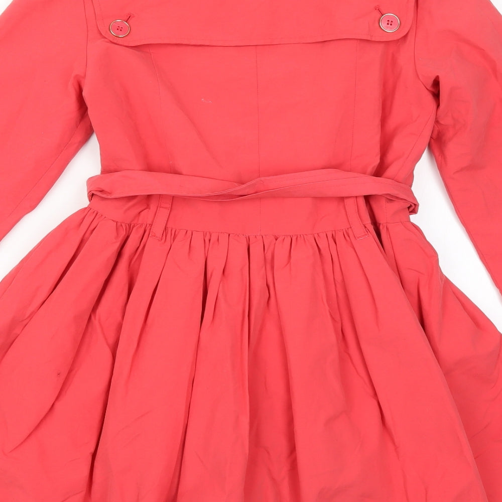 Ted Baker Girls Pink   Trench Coat Coat Size 11-12 Years