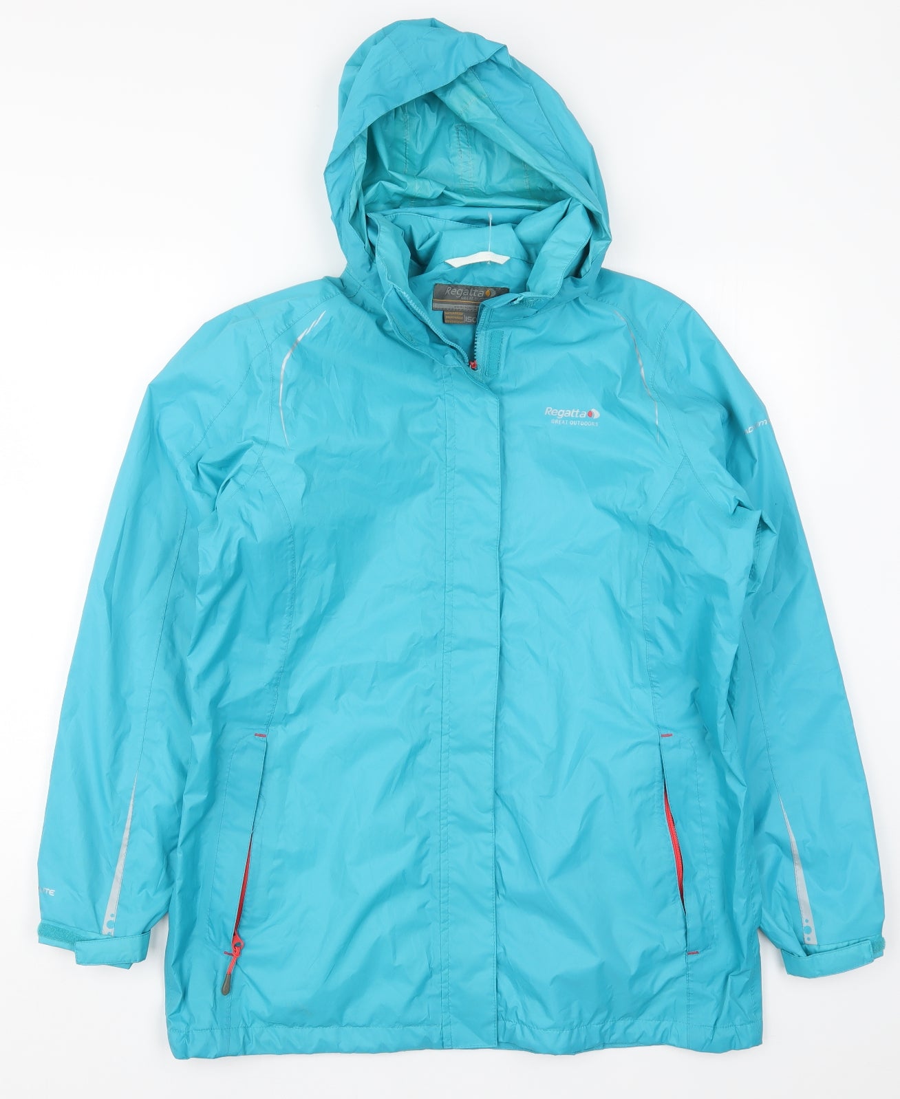 Regatta Womens Blue   Rain Coat Coat Size 14