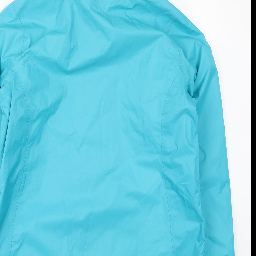 Regatta Womens Blue   Rain Coat Coat Size 14