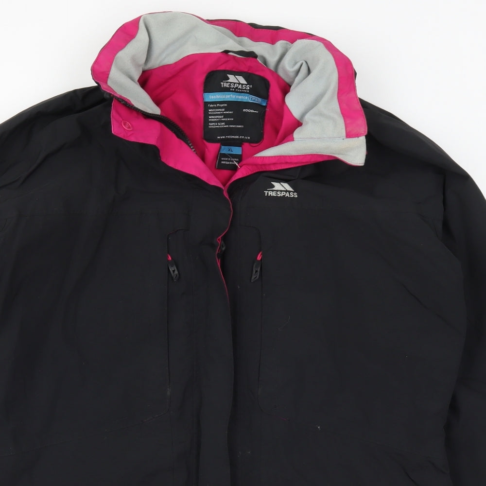 Trespass Womens Black   Jacket Coat Size XL