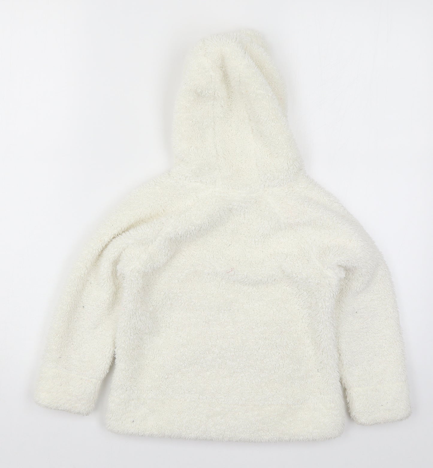 NEXT Girls White   Pullover Hoodie Size 5 Years