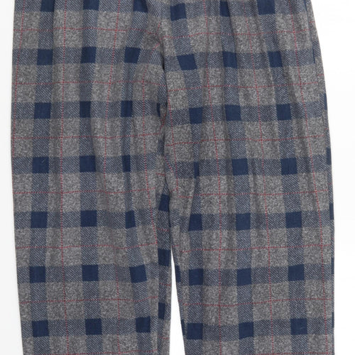 F&F Mens Blue Check  Trousers  Size XL L29 in