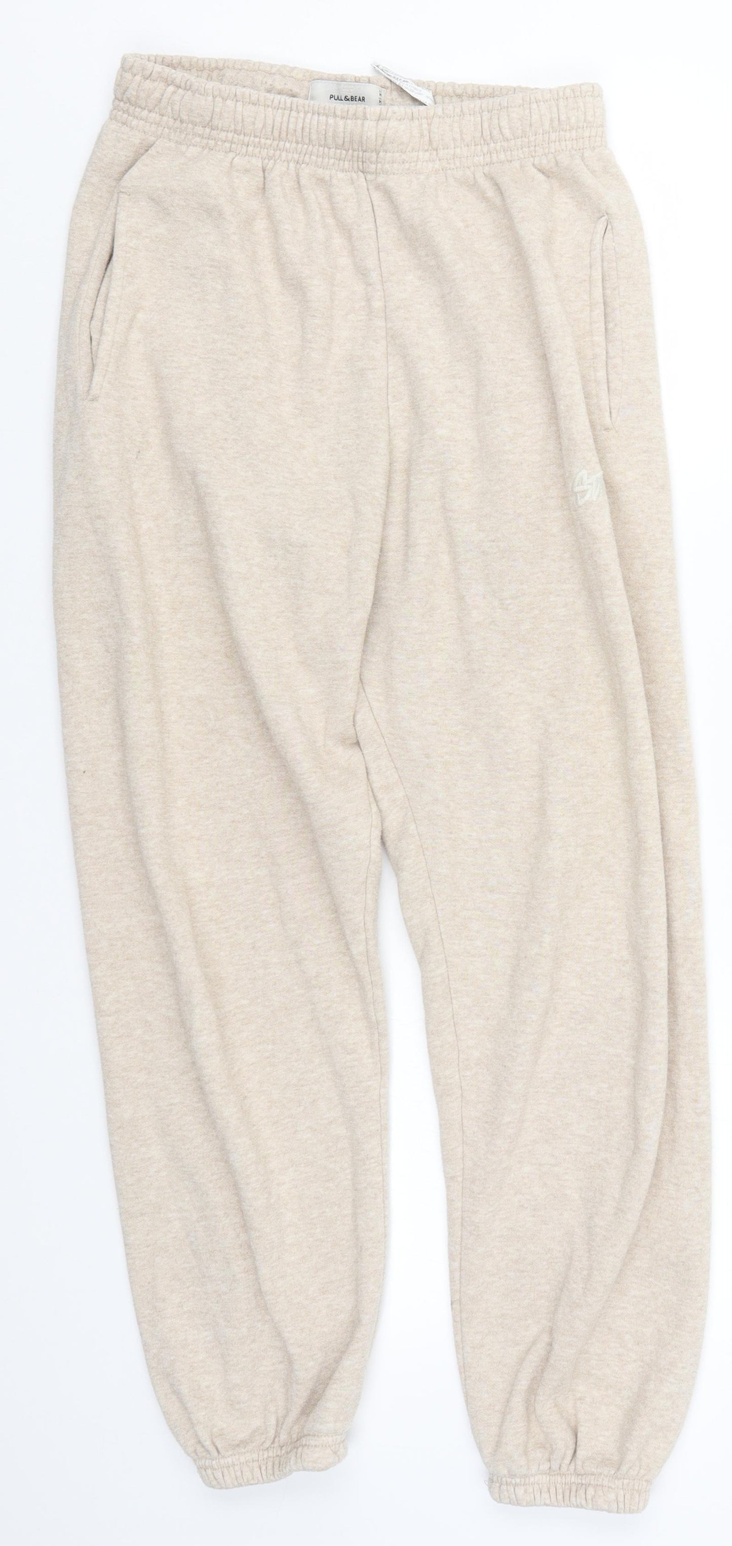 Pull & bear Womens Beige   Sweatpants Trousers Size M L26 in