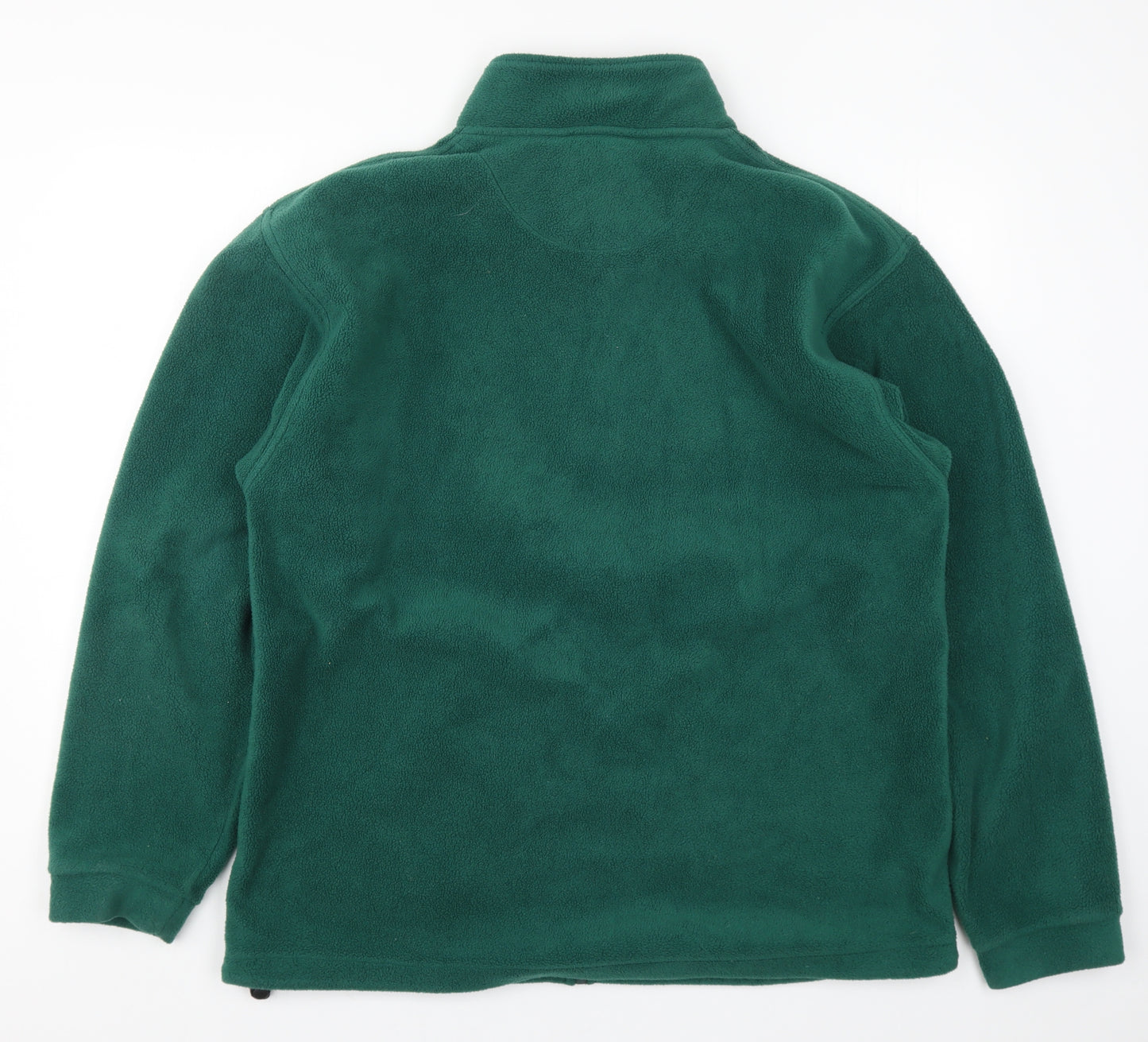 JERZEES Mens Green  Fleece Jacket  Size XL