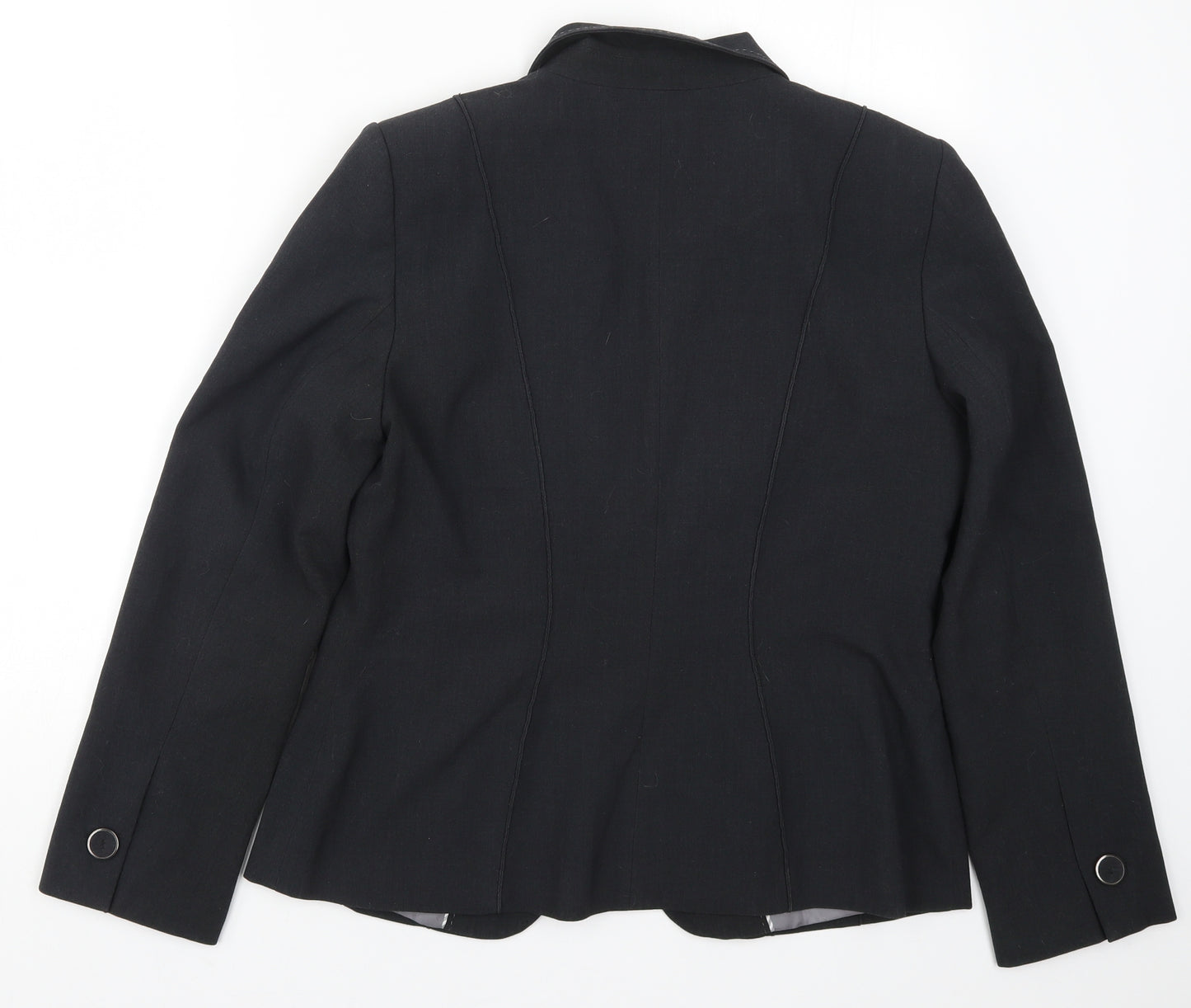 Marks and Spencer Womens Grey   Jacket Suit Jacket Size 14