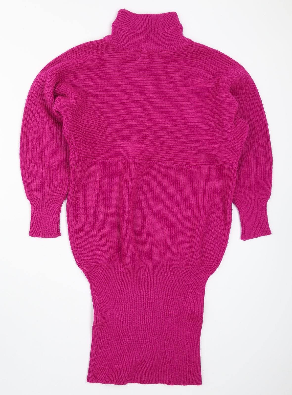 Michel Womens Pink  Knit Jumper Dress  Size M