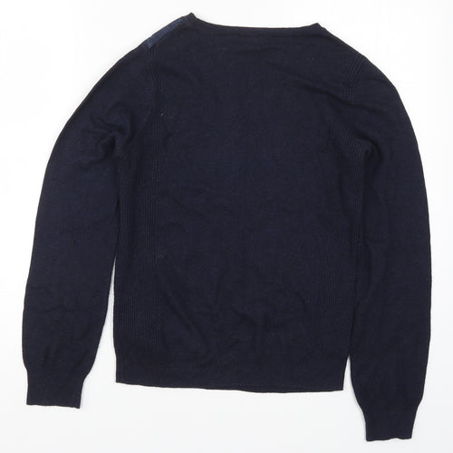 Dorothy Perkins Womens Blue  Knit Pullover Jumper Size 12