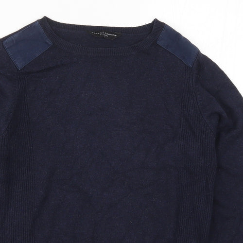 Dorothy Perkins Womens Blue  Knit Pullover Jumper Size 12