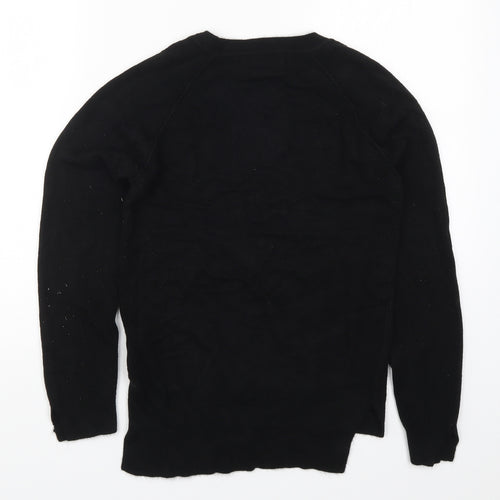 Atmosphere Womens Black  Knit Pullover Jumper Size 12