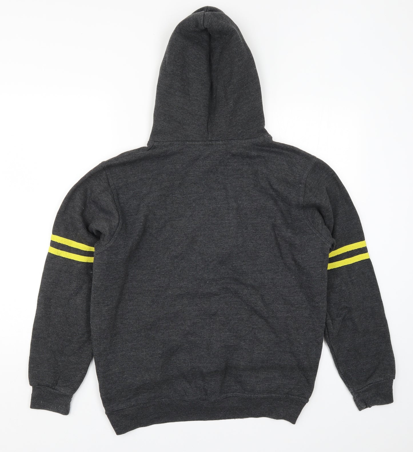 Preworn Womens Grey   Pullover Hoodie Size L  - Hufflepuff Harry Potter