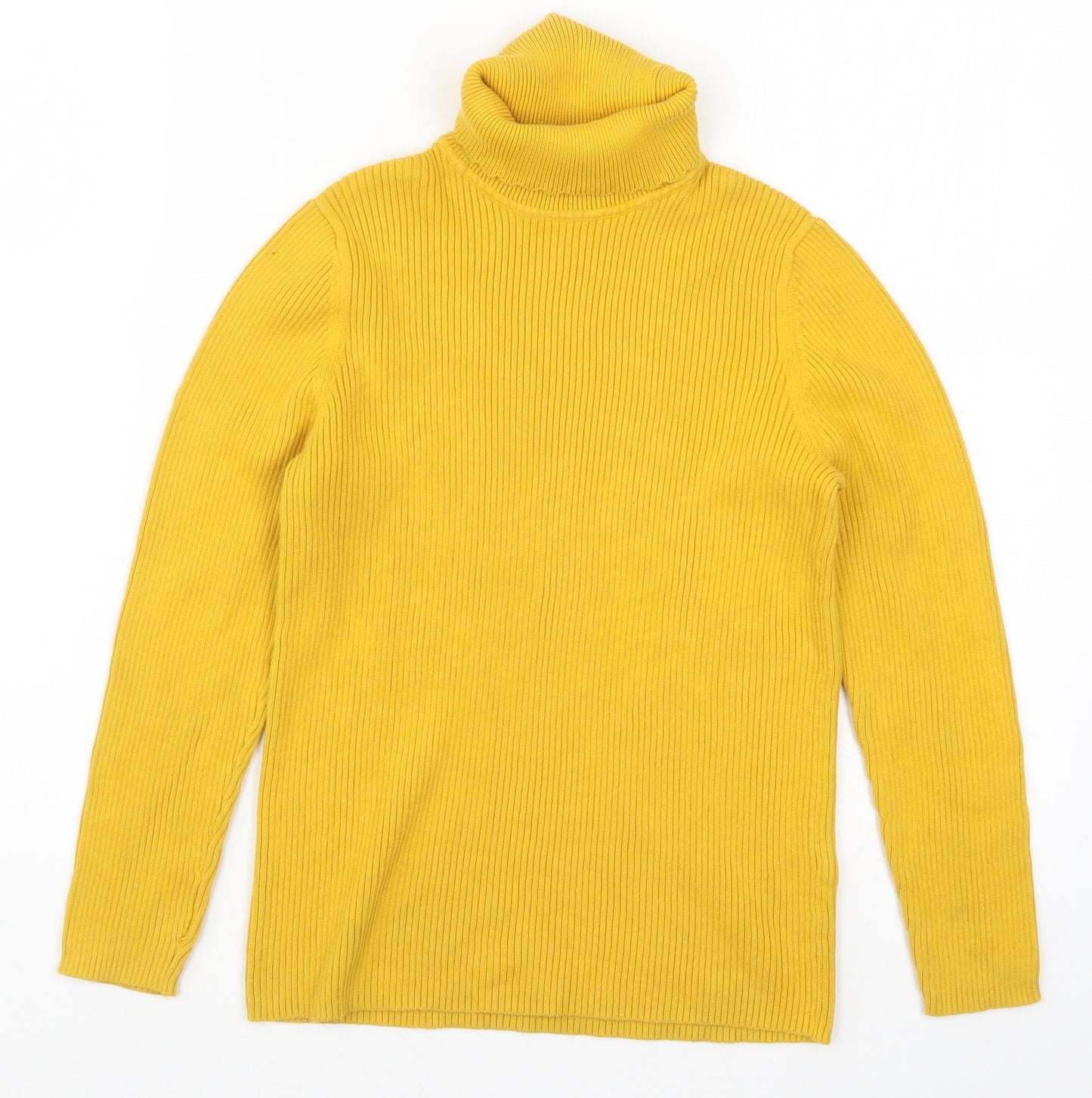 George Girls Yellow  Knit Pullover Jumper Size 10-11 Years