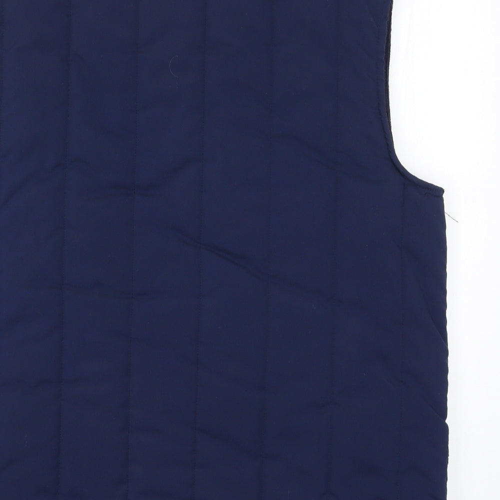 Country Leisure Wear Mens Blue   Gilet Coat Size XL