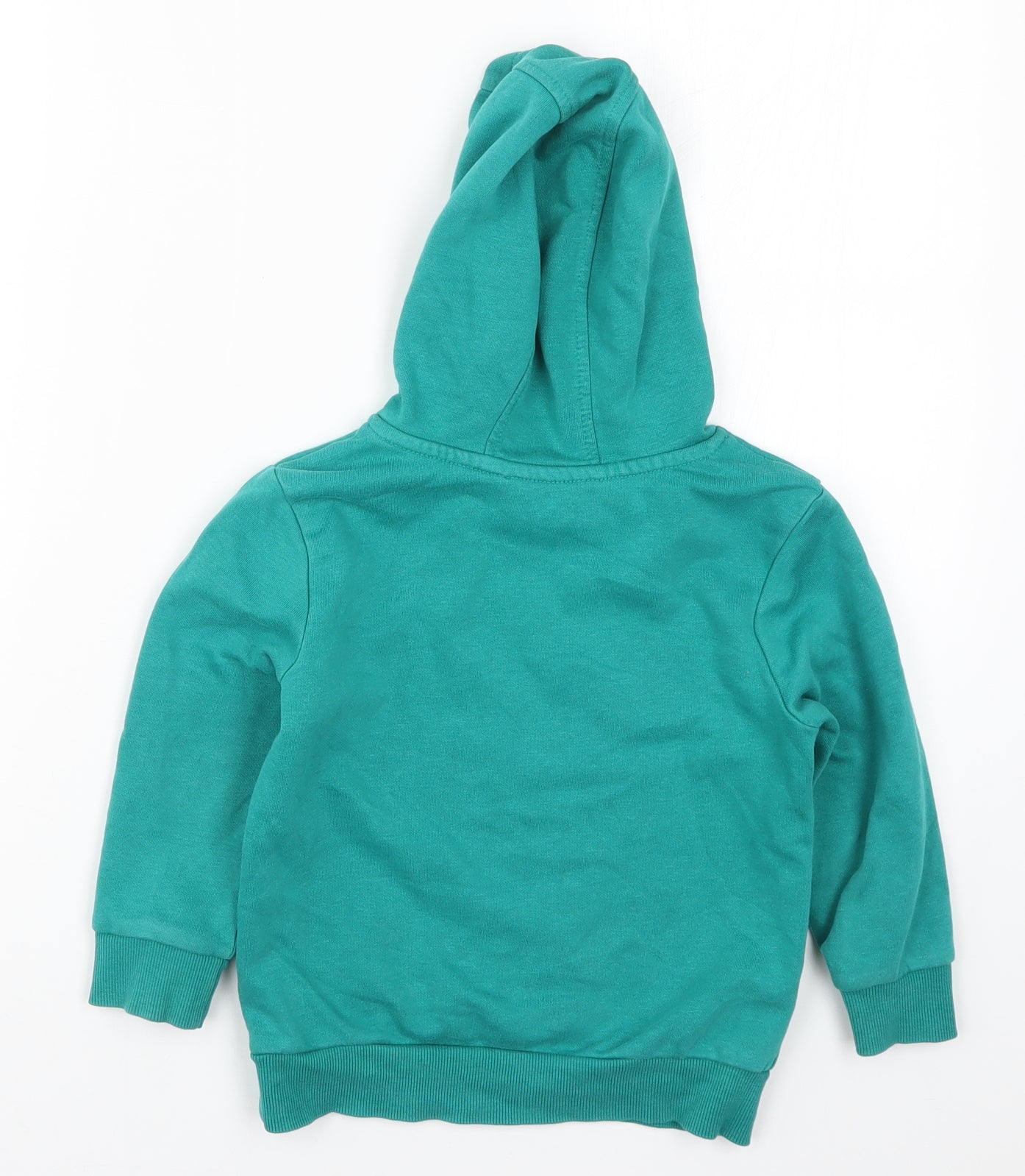 George Boys Green   Pullover Hoodie Size 3-4 Years  - Dino Facts Fossils