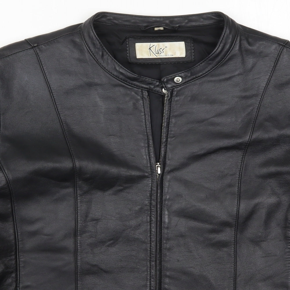 Klass Womens Black   Jacket  Size 16