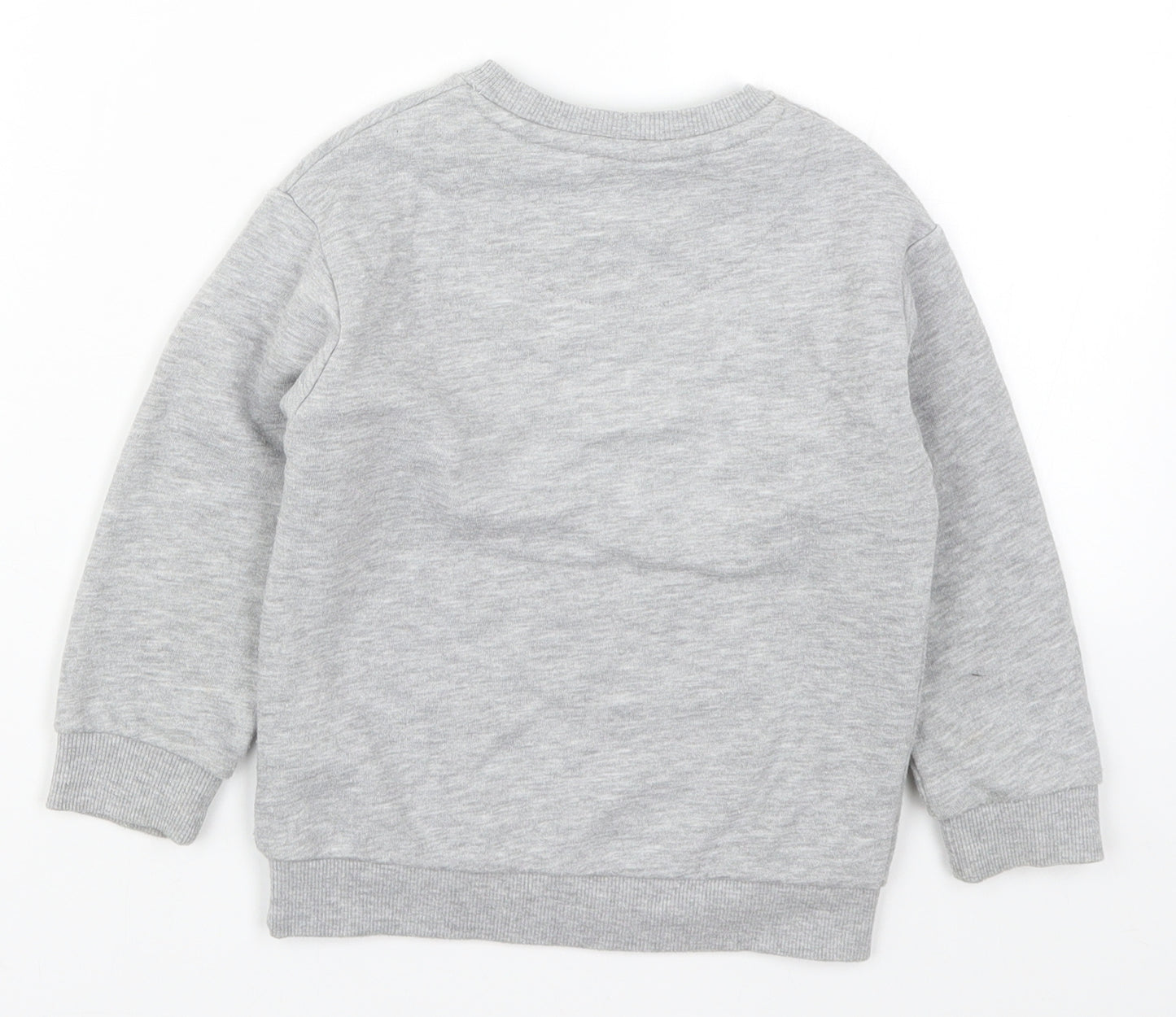 Marks and Spencer Boys Grey   Pullover Sweatshirt Size 3-4 Years  - Baby Yoda