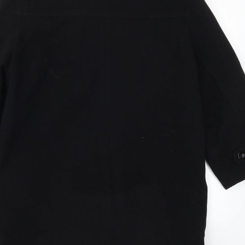 Alex & Co Womens Black   Pea Coat Coat Size 8