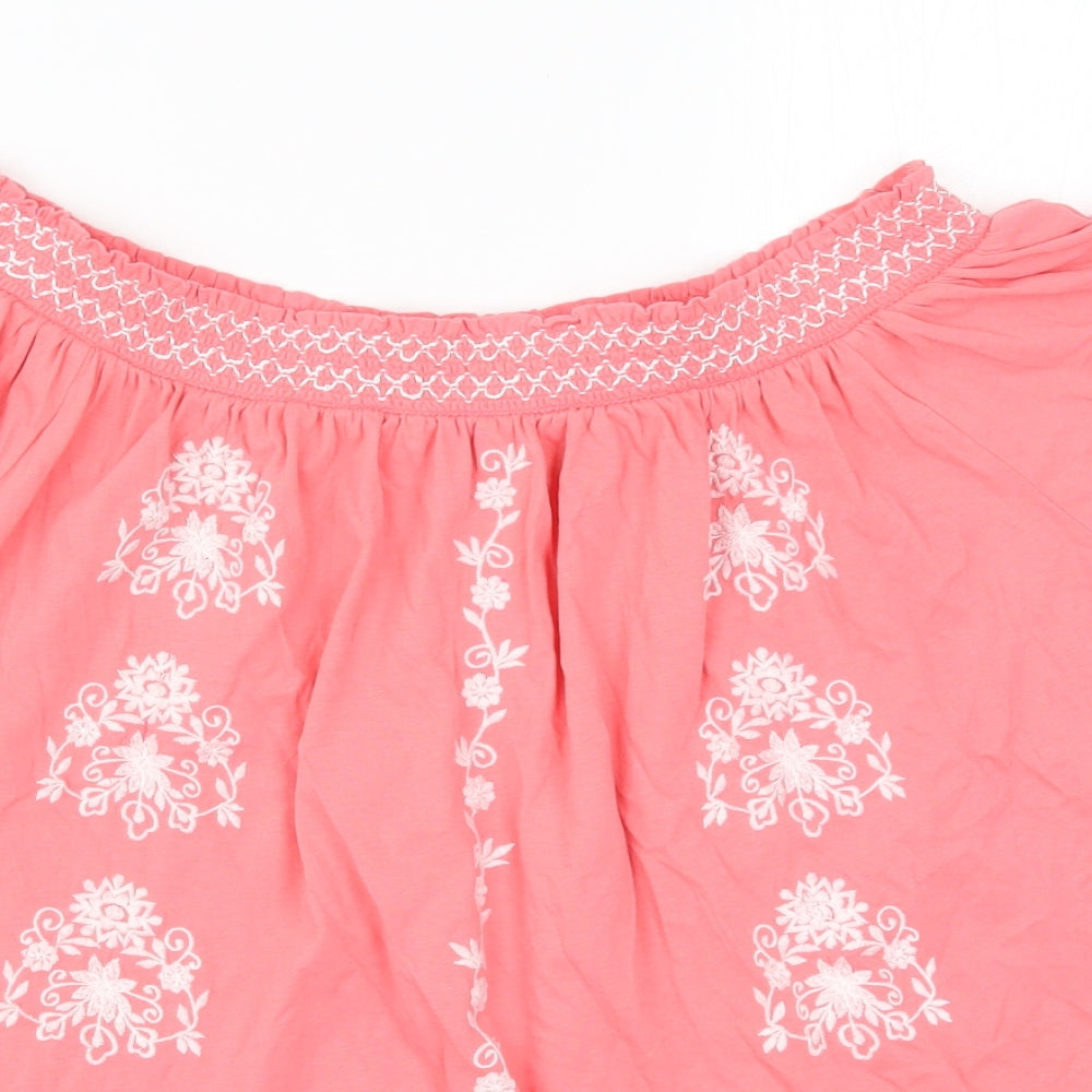 George Womens Pink   Basic T-Shirt Size 12