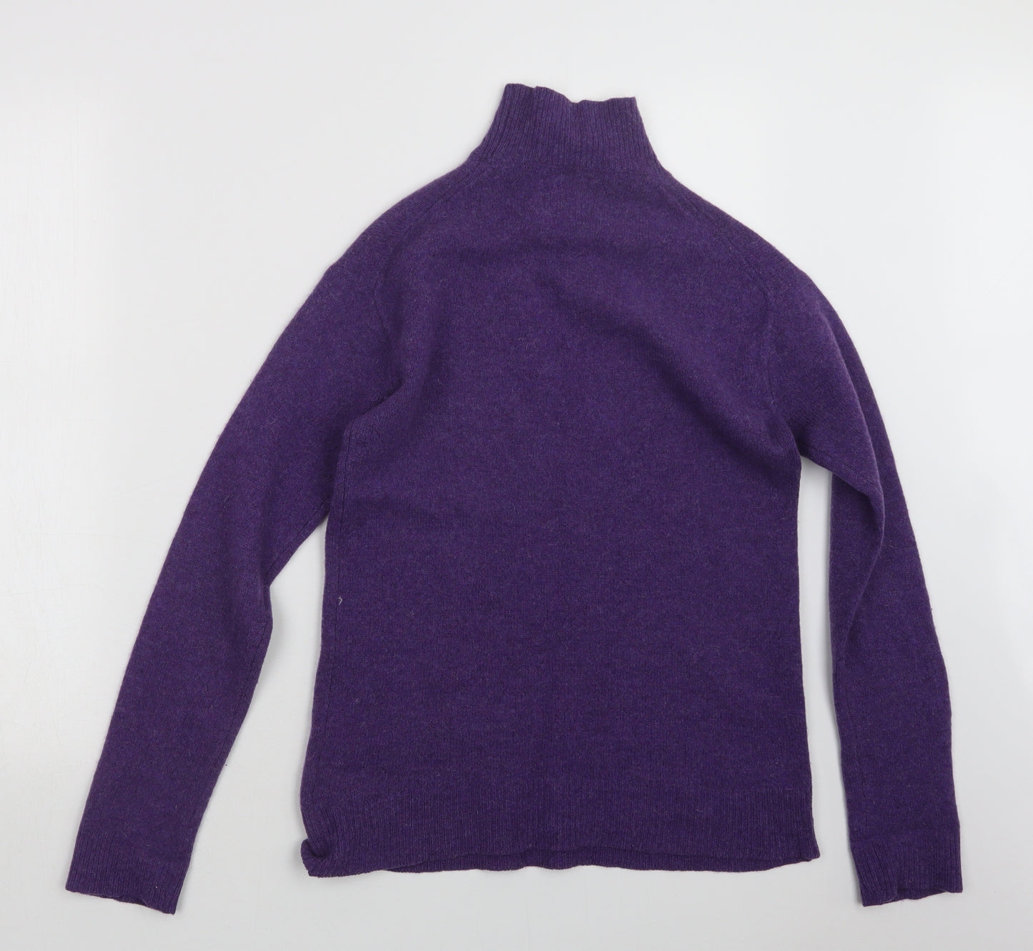 Arabella & Addison Womens Purple  Knit Pullover Jumper Size 10