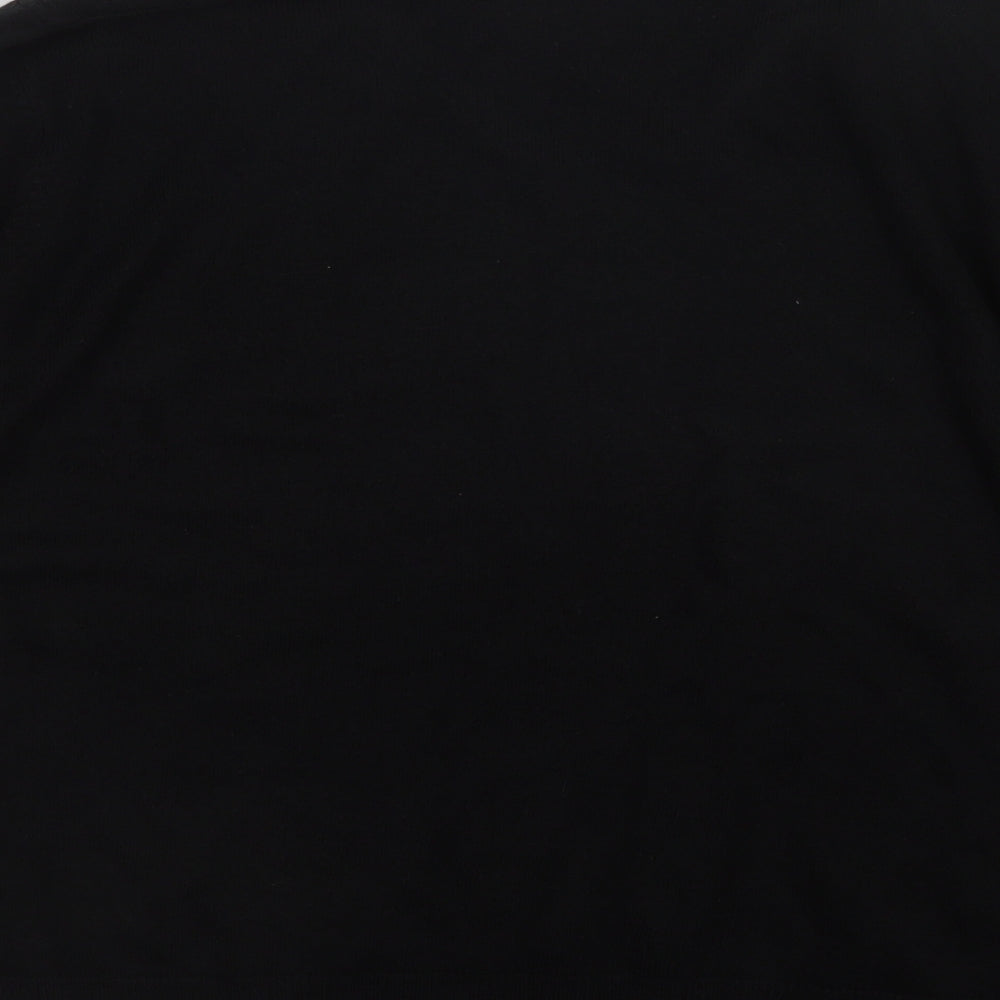 Originals Womens Black  Knit Pullover Jumper Size 12