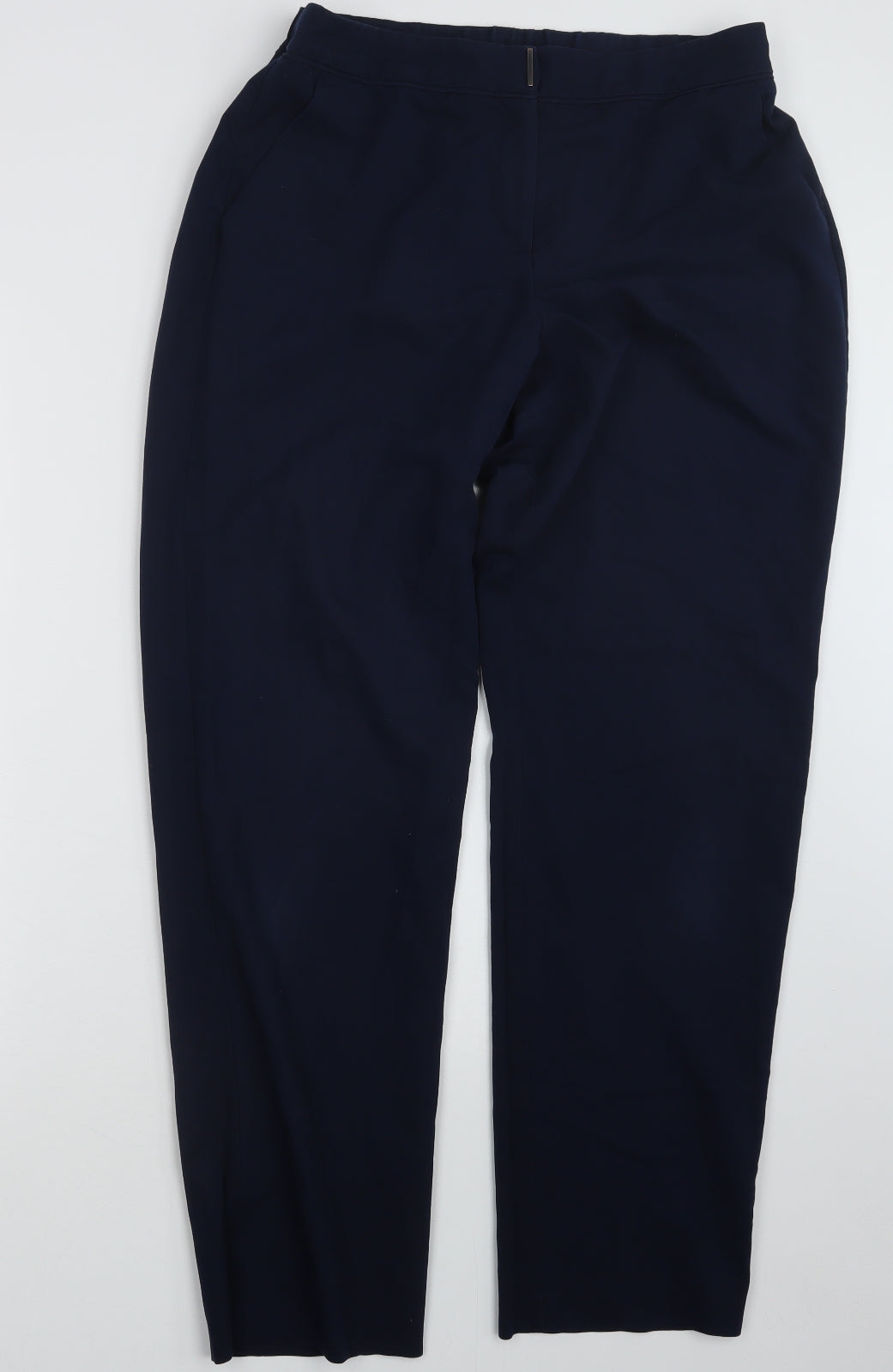 Magi Womens Blue   Trousers  Size 14 L28 in