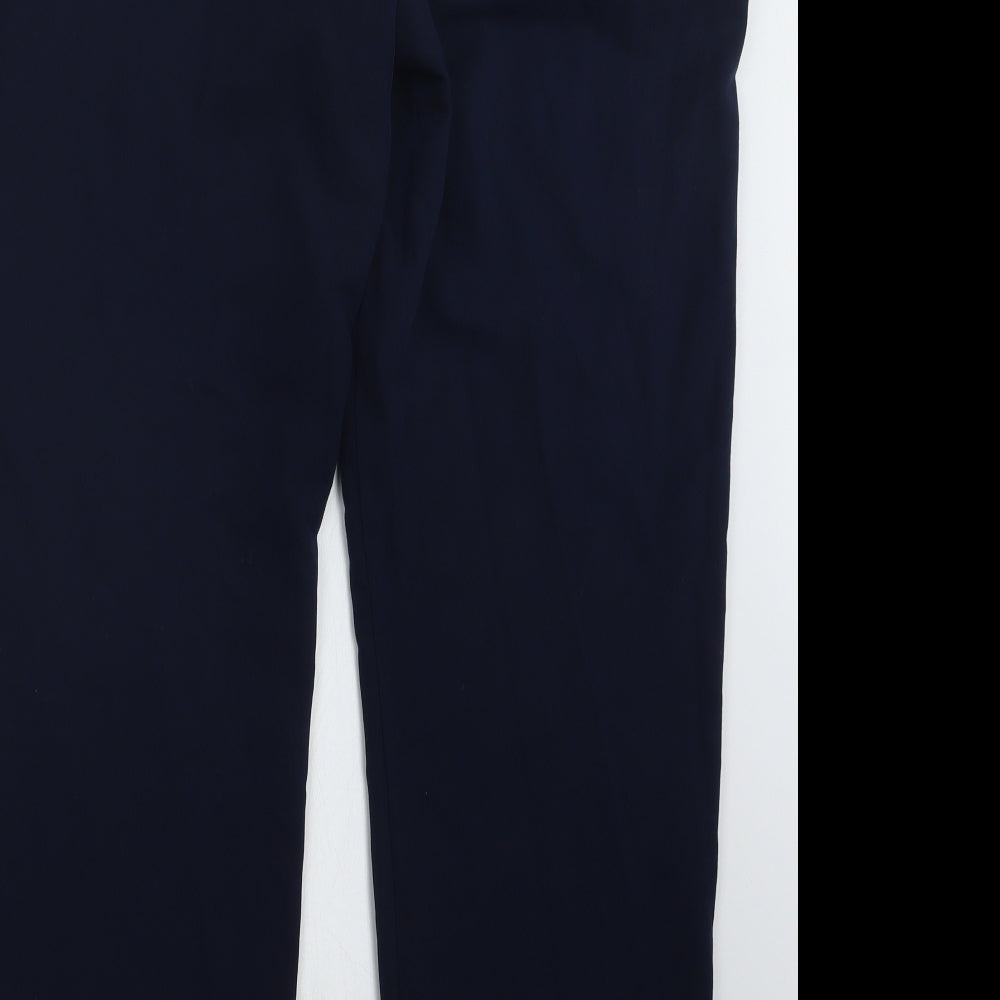 Magi Womens Blue   Trousers  Size 14 L28 in