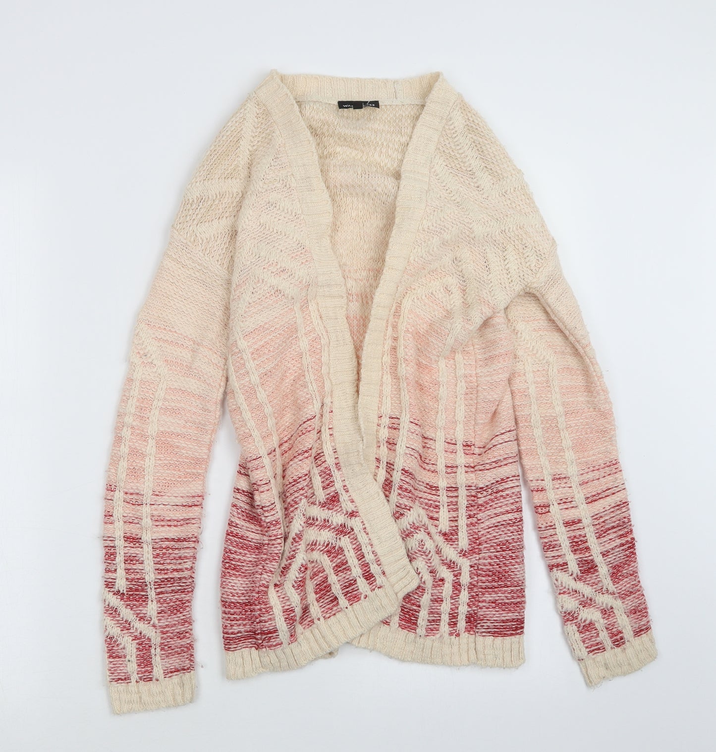 Warehouse Womens Pink  Knit Cardigan Jumper Size 10