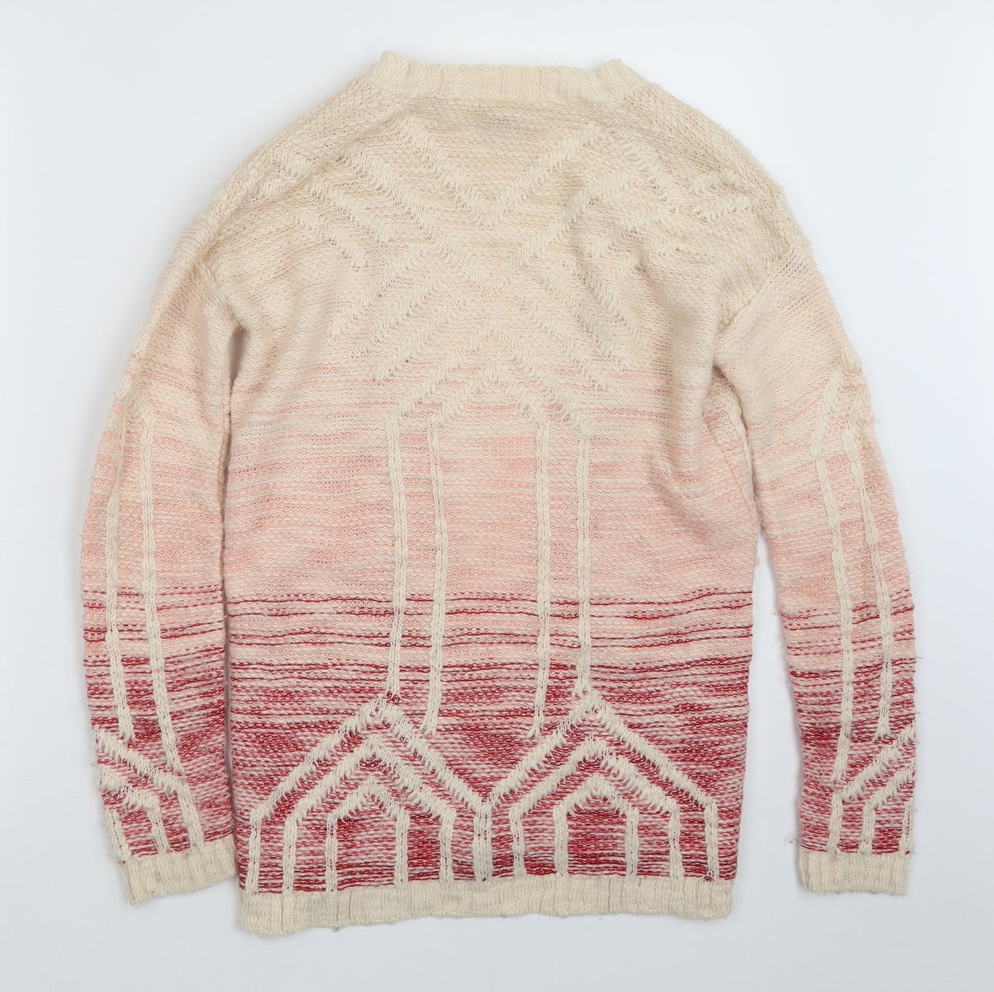 Warehouse Womens Pink  Knit Cardigan Jumper Size 10