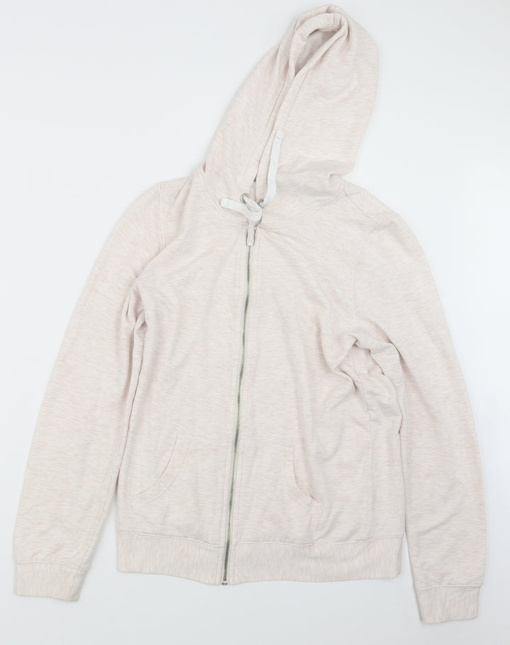 George Womens Pink   Full Zip Hoodie Size 10