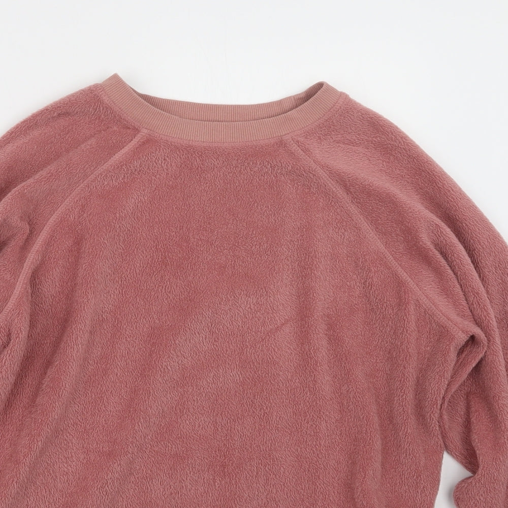 Topshop Womens Pink Geometric  Top Pyjama Top Size 8