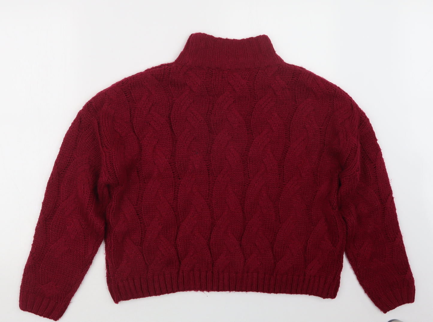 M&Co Womens Pink  Knit Pullover Jumper Size 14