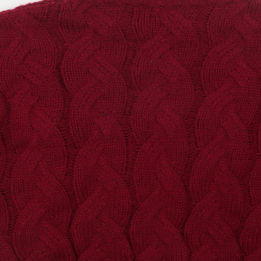 M&Co Womens Pink  Knit Pullover Jumper Size 14