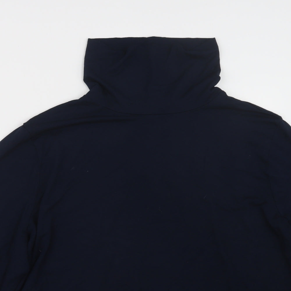 Laura Ashley Womens Blue   Basic T-Shirt Size 20