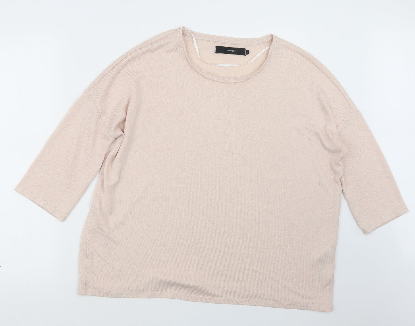 VERO MODA Womens Pink   Pullover Jumper Size M