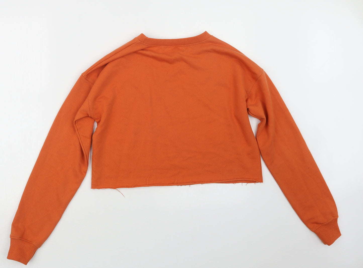 Misspap Womens Orange   Pullover Jumper Size 10