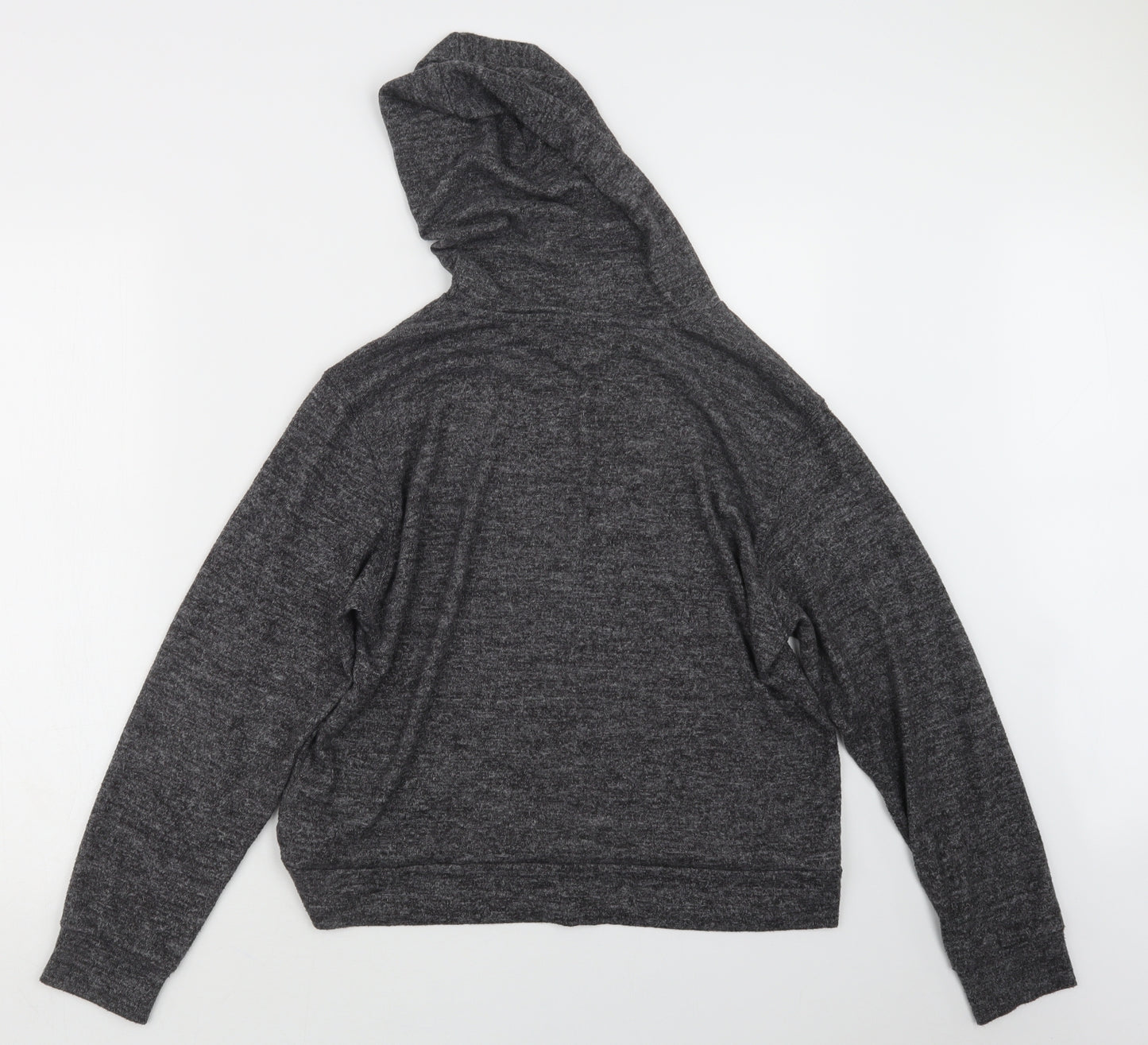 H&M Womens Grey   Pullover Hoodie Size M