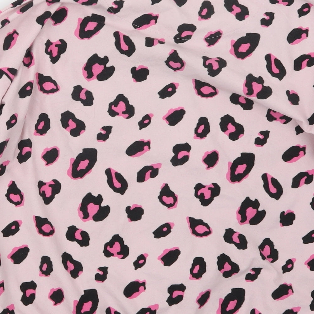 NEXT Girls Pink Animal Print  Top Pyjama Top Size 12 Years