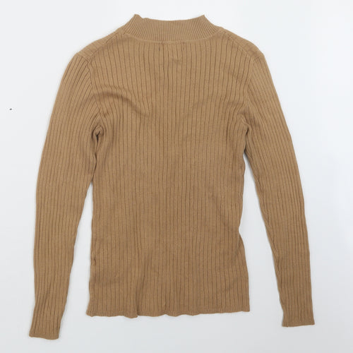 Primark Womens Beige  Knit Pullover Jumper Size 14
