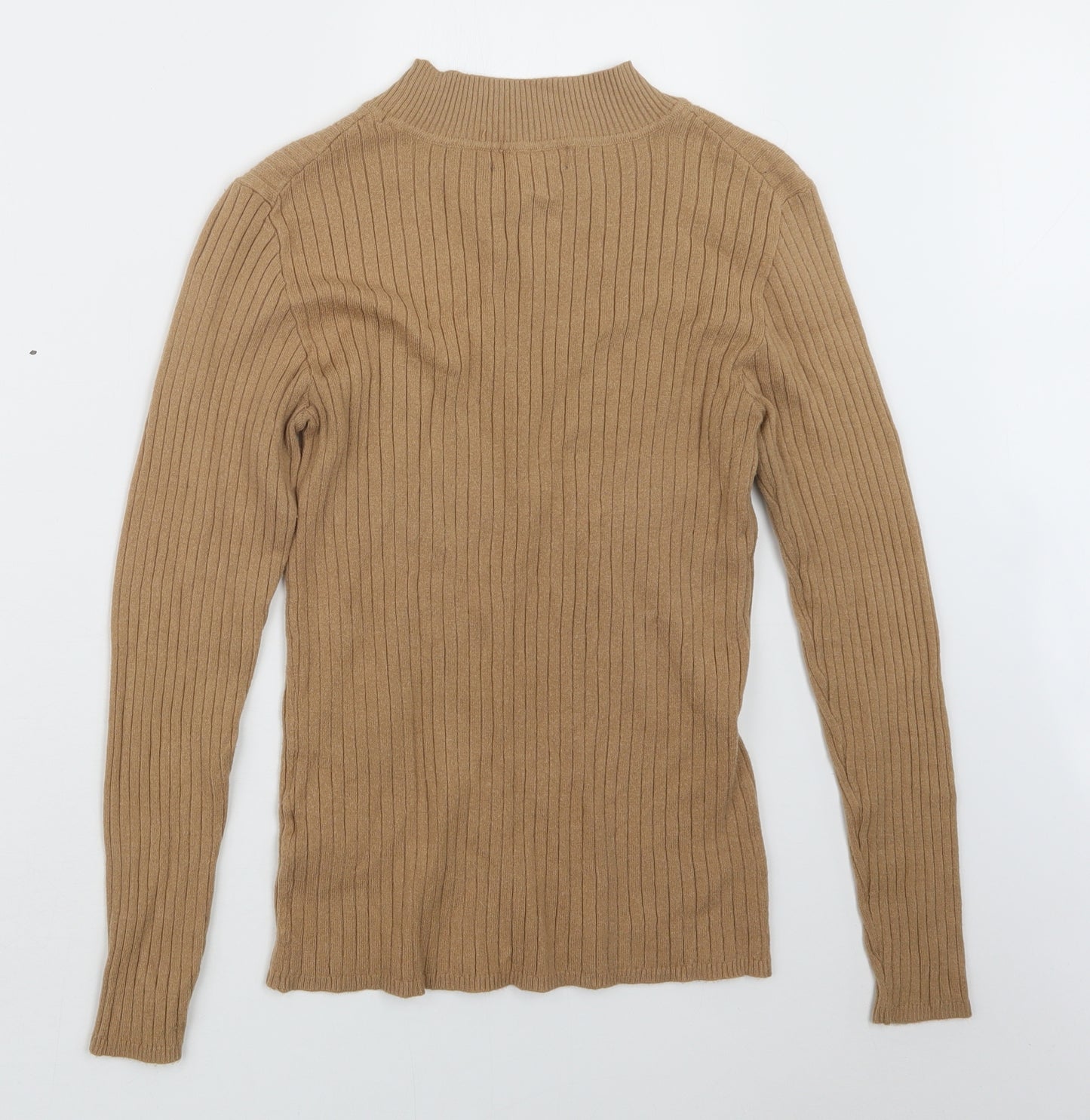 Primark Womens Beige  Knit Pullover Jumper Size 14