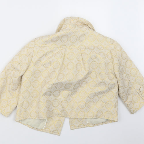 Therapy Womens Gold   Jacket  Size 12