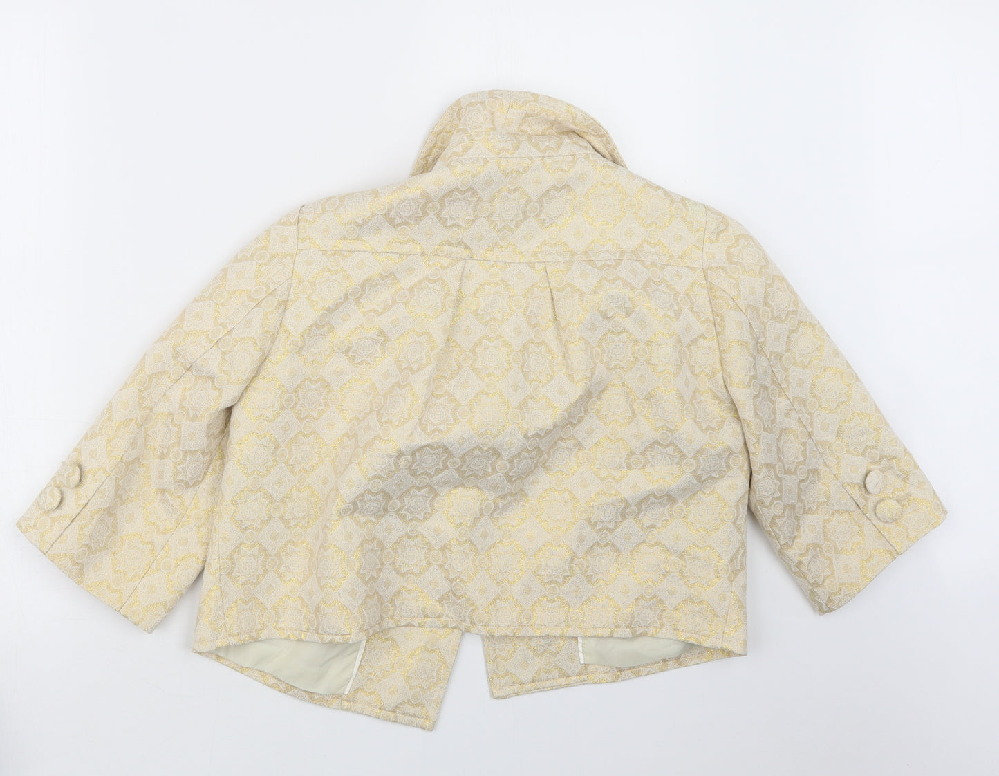 Therapy Womens Gold   Jacket  Size 12