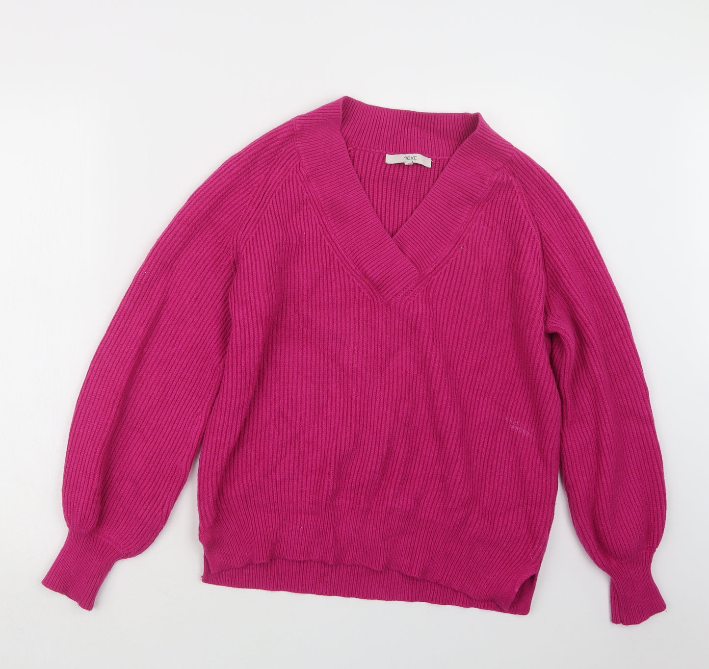 NEXT Womens Pink  Knit Pullover Jumper Size M
