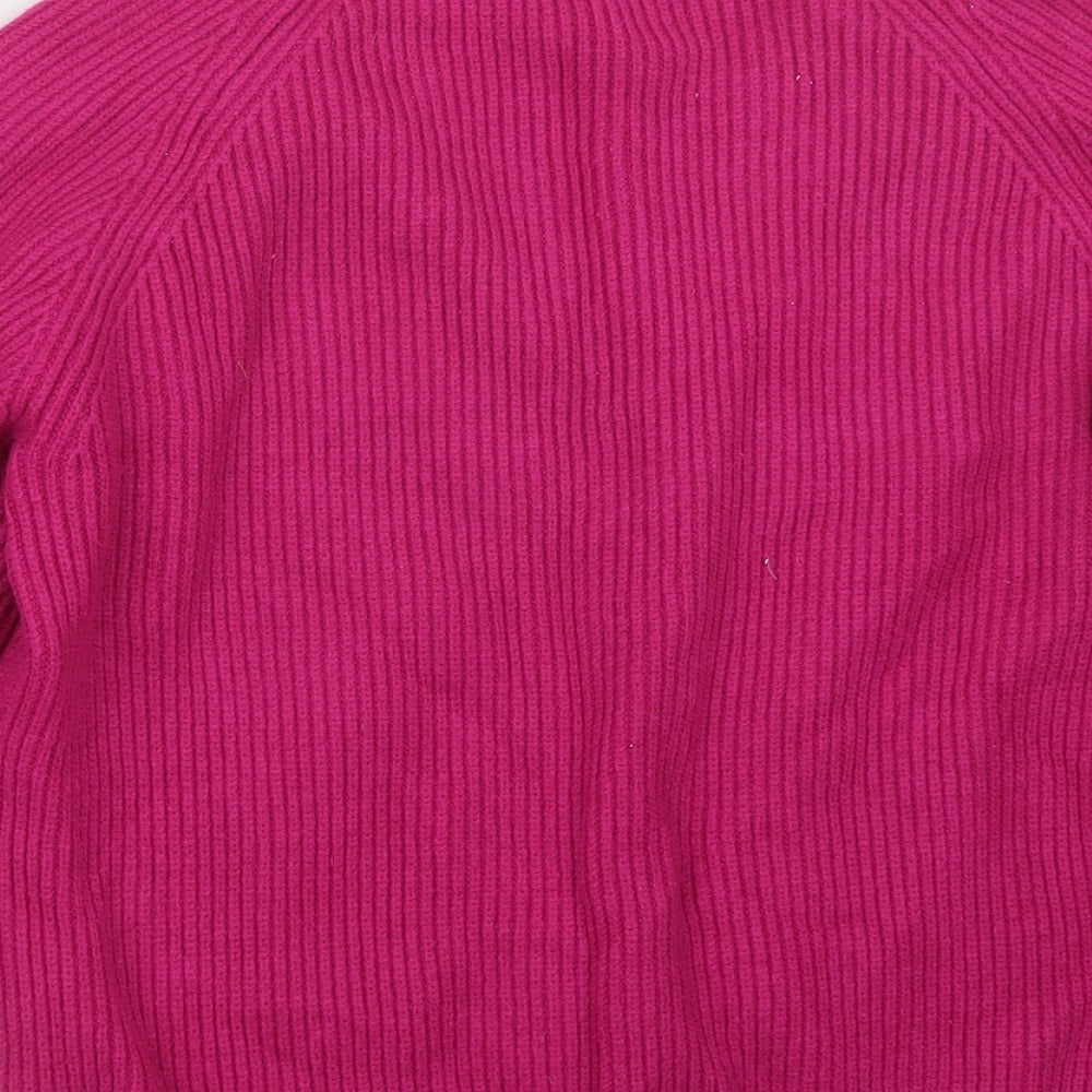 NEXT Womens Pink  Knit Pullover Jumper Size M