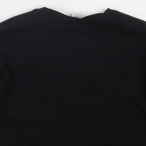TU Girls Black   Pullover Jumper Size 7 Years