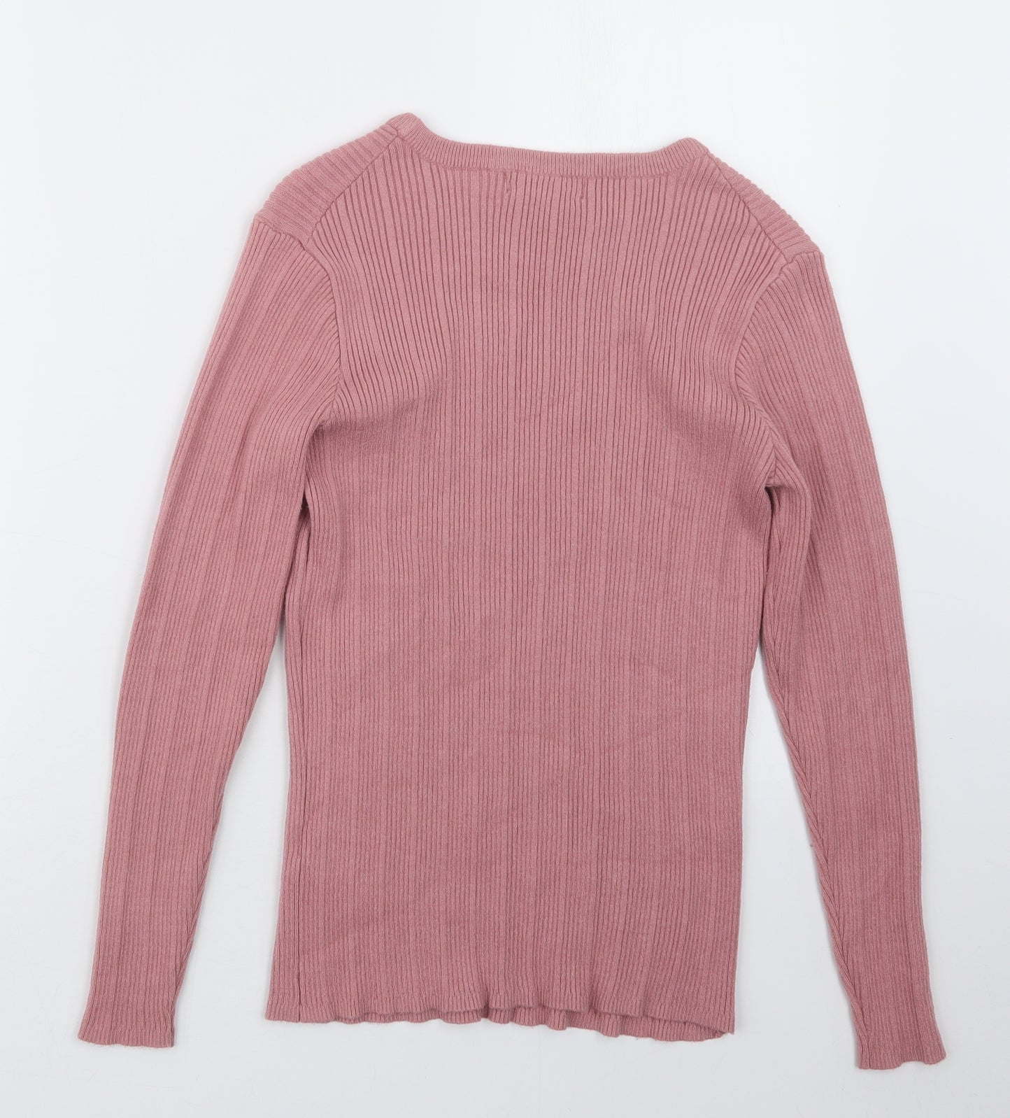 Primark Womens Pink  Knit Pullover Jumper Size 14
