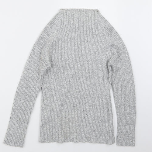 Select Womens Grey  Knit Pullover Jumper Size S