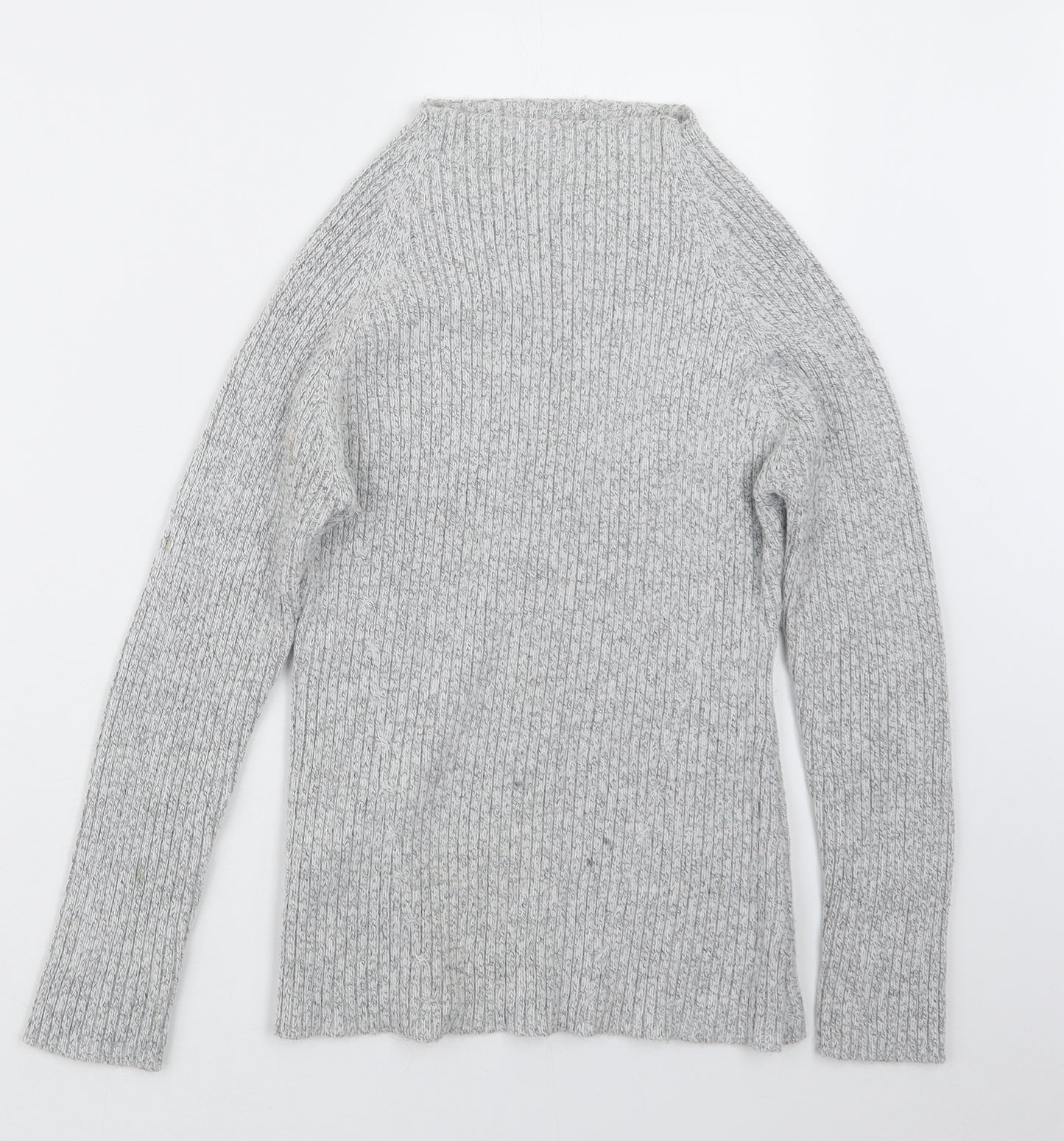 Select Womens Grey  Knit Pullover Jumper Size S