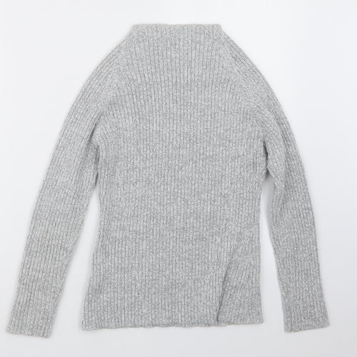 Select Womens Grey  Knit Pullover Jumper Size S