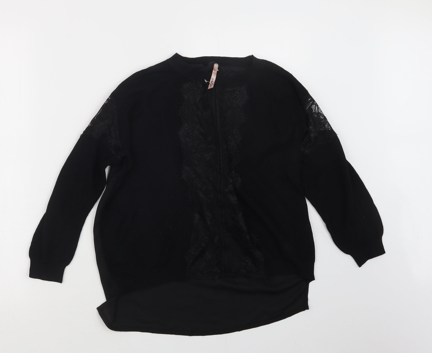 sweewe Womens Black   Pullover Jumper Size S
