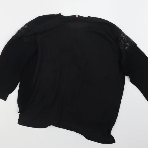 sweewe Womens Black   Pullover Jumper Size S